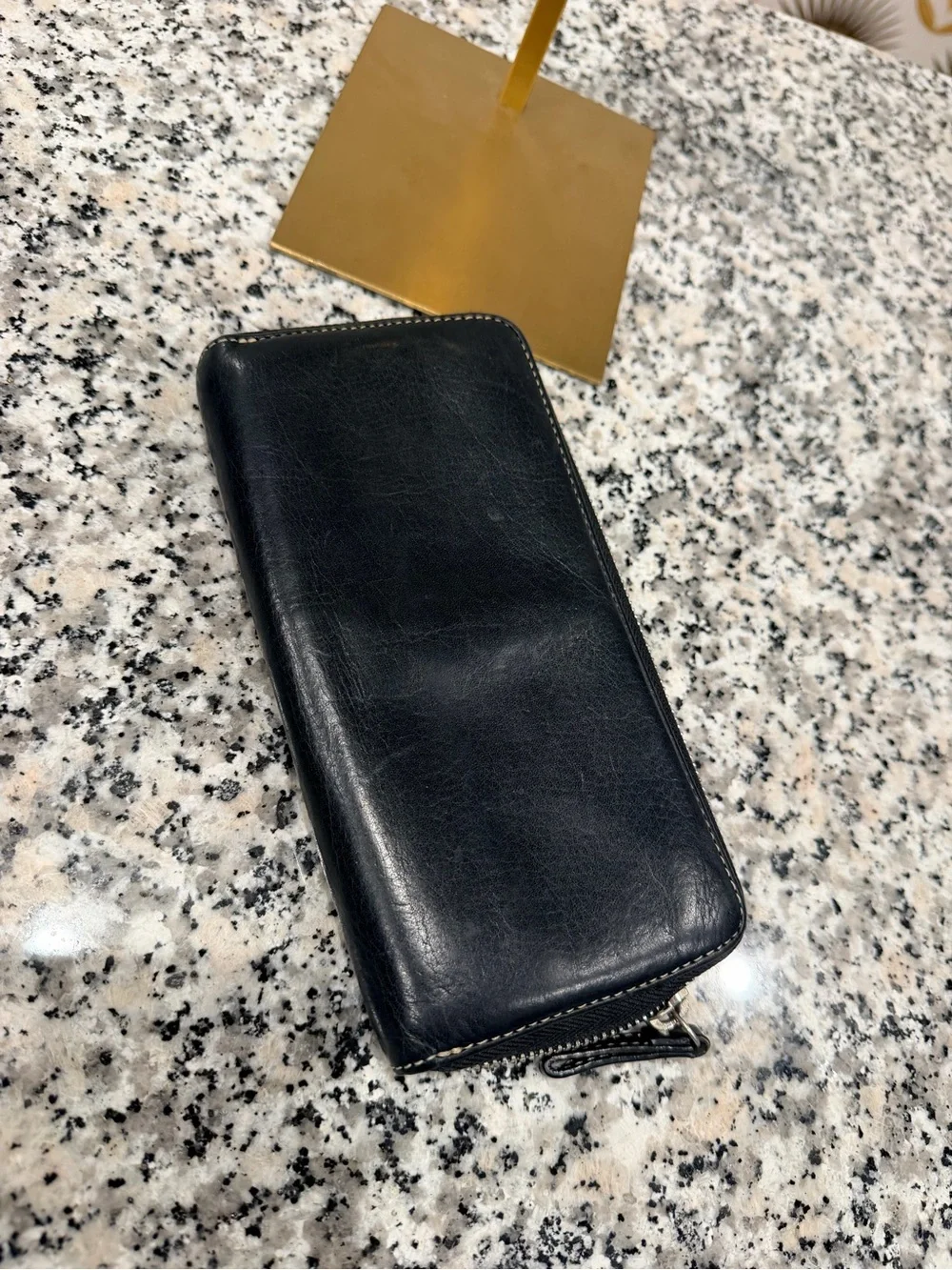 Coach Pebbled Leather Chelsea Wallet